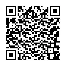 Codice QR per il numero di telefono +12186342095