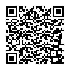 QR код за телефонен номер +12186342338