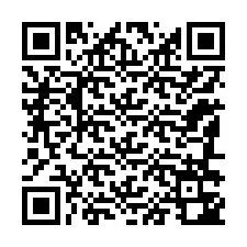 Codice QR per il numero di telefono +12186342605