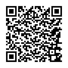 QR-код для номера телефона +12186342897