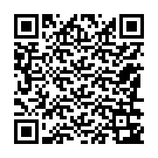 QR код за телефонен номер +12186343497