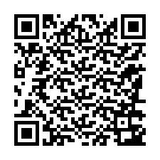Codice QR per il numero di telefono +12186343992