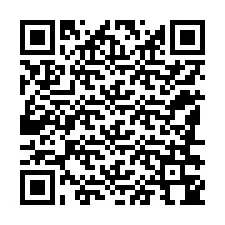QR-kood telefoninumbri jaoks +12186344290
