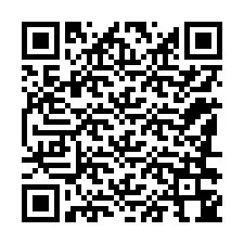 QR код за телефонен номер +12186344291