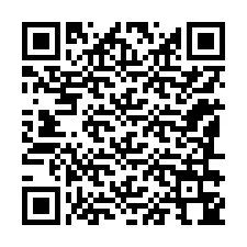 QR kód a telefonszámhoz +12186344465