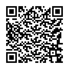 Kode QR untuk nomor Telepon +12186344604