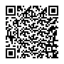 QR-код для номера телефона +12186345452