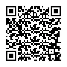 QR Code สำหรับหมายเลขโทรศัพท์ +12186345729