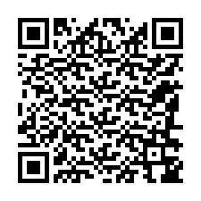 QR код за телефонен номер +12186346243