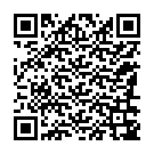 QR kód a telefonszámhoz +12186347084