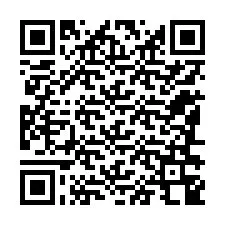 QR kód a telefonszámhoz +12186348263