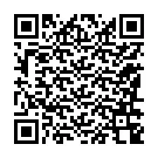 QR Code pour le numéro de téléphone +12186348576