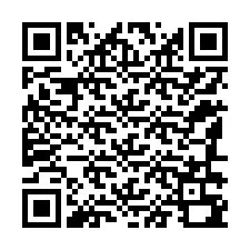 QR-koodi puhelinnumerolle +12186390100