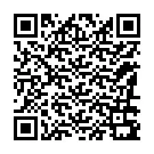 QR-koodi puhelinnumerolle +12186391851