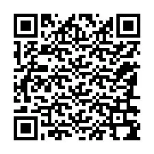 QR Code สำหรับหมายเลขโทรศัพท์ +12186394089