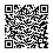 Kode QR untuk nomor Telepon +12186398218