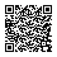 電話番号のQRコード +12186398296
