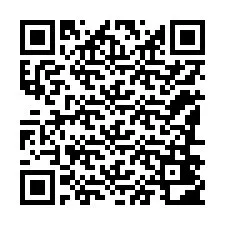 QR код за телефонен номер +12186402261