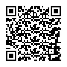 QR код за телефонен номер +12186403807