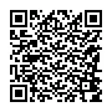 Codice QR per il numero di telefono +12186404272