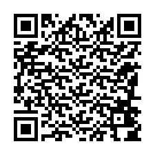 Kode QR untuk nomor Telepon +12186404726