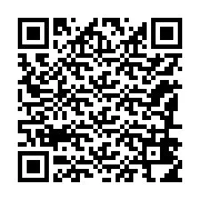 QR-код для номера телефона +12186414825