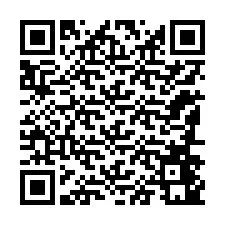 QR-code voor telefoonnummer +12186441785