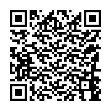 Código QR para número de telefone +12186444114