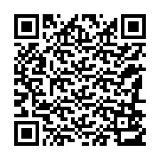 QR kód a telefonszámhoz +12186513210