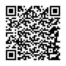 QR Code สำหรับหมายเลขโทรศัพท์ +12186513213