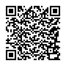 QR kód a telefonszámhoz +12186530136