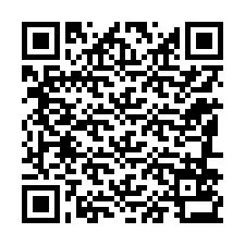 QR Code สำหรับหมายเลขโทรศัพท์ +12186533606