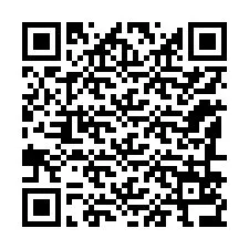 QR Code สำหรับหมายเลขโทรศัพท์ +12186536415