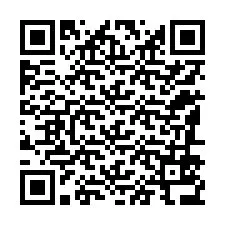 QR код за телефонен номер +12186536854