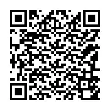 Código QR para número de teléfono +12186550021