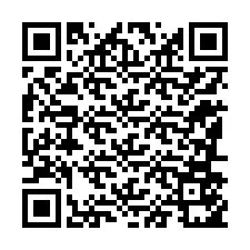 QR kód a telefonszámhoz +12186551372