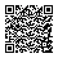 QR-koodi puhelinnumerolle +12186553103