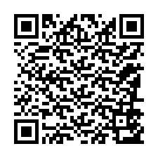 QR Code สำหรับหมายเลขโทรศัพท์ +12186553869