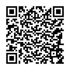 QR-koodi puhelinnumerolle +12186554988