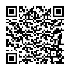 Kode QR untuk nomor Telepon +12186557650