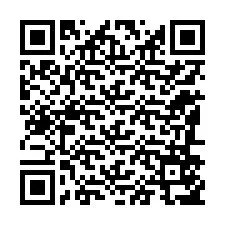 QR kód a telefonszámhoz +12186557656