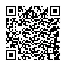 QR-code voor telefoonnummer +12186558248