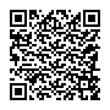 QR kód a telefonszámhoz +12186559498