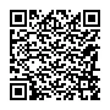 QR код за телефонен номер +12186559653