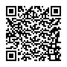 QR kód a telefonszámhoz +12186560052