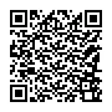 Codice QR per il numero di telefono +12186560331