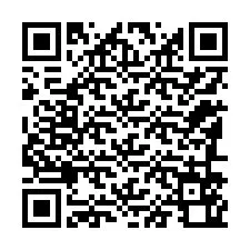 QR kód a telefonszámhoz +12186560419