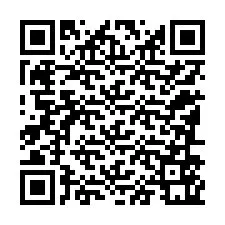 Kode QR untuk nomor Telepon +12186561178