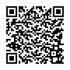 QR код за телефонен номер +12186562038