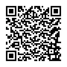 QR код за телефонен номер +12186563221